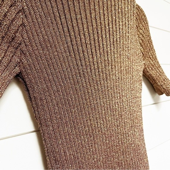 NWT For Love and Lemons Knitz Sweater Mini Dress - Size Large - Picture 6 of 10